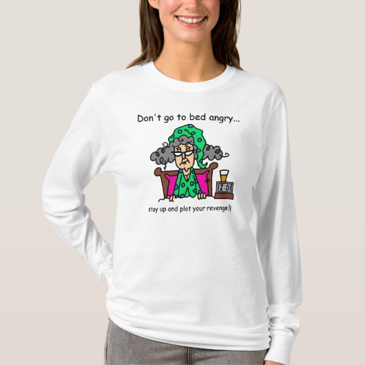 De Humor van de bedtijd T-shirt (Voorkant)