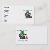 De Humor van de bedtijd Visitekaartje (Voorkant / Achterkant)