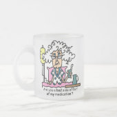 De Humor van de Bijwerking van het medicijn Matglas Koffiemok (Links)