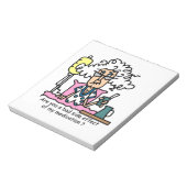 De Humor van de Bijwerking van het medicijn Notitieblok (Linkerzijde)