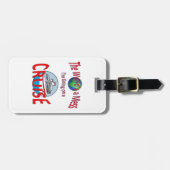 De Humor van de cruise werft een Mess Gepersonalis Bagagelabel (Voorkant horizontaal)