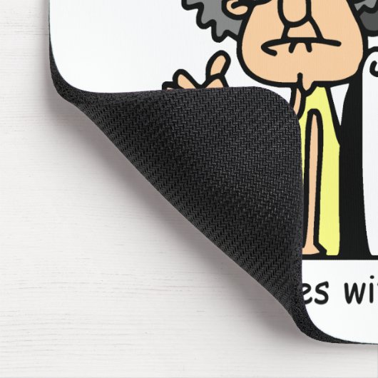 De Humor van de Houding van echtgenoten en van Muismat (Hoek)