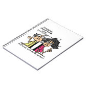 De Humor van de Houding van echtgenoten en van Notitieboek (Linkerzijde)