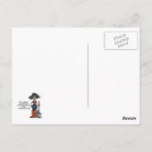 De Humor van de huishoudster Briefkaart (Achterkant)