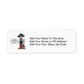 De Humor van de huishoudster Etiket (Voorkant)