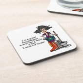 De Humor van de huishoudster Onderzetter (Linkerzijde)