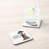 De Humor van de huishoudster Onderzetter (Rechterzijde)