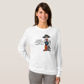 De Humor van de huishoudster T-shirt (Voorkant volledig)