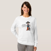 De Humor van de huishoudster T-shirt (Voorkant volledig)