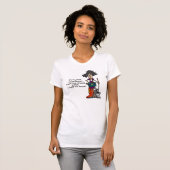 De Humor van de huishoudster T-shirt (Voorkant volledig)