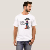 De Humor van de huishoudster T-shirt (Voorkant volledig)