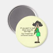 De Humor van de liefde en van het Huwelijk Magneet (Voorkant / Achterkant)