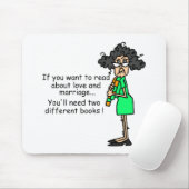 De Humor van de liefde en van het Huwelijk Muismat (Met muis)