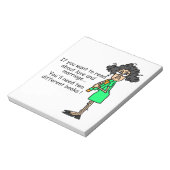 De Humor van de liefde en van het Huwelijk Notitieblok (Linkerzijde)