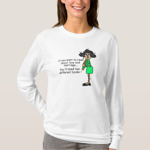 De Humor van de liefde en van het Huwelijk T-shirt