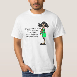 De Humor van de liefde en van het Huwelijk T-shirt