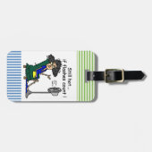 De Humor van de opvlieging Bagagelabel (Voorkant horizontaal)