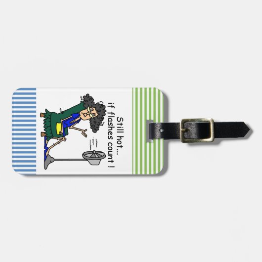 De Humor van de opvlieging Bagagelabel (Voorkant horizontaal)