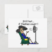 De Humor van de opvlieging Briefkaart (Voorkant / Achterkant)