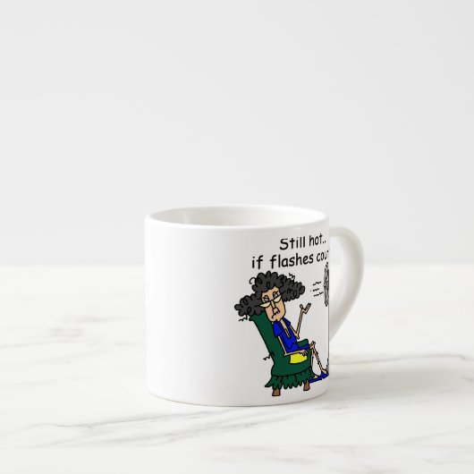 De Humor van de opvlieging Espresso Kop (Voorkant rechts)