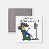 De Humor van de opvlieging Magneet (Voorkant / Achterkant)