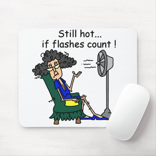 De Humor van de opvlieging Muismat (Met muis)