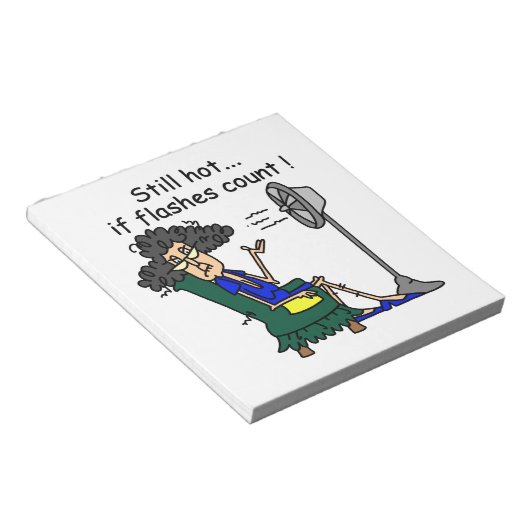 De Humor van de opvlieging Notitieblok (Schuin)