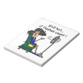 De Humor van de opvlieging Notitieblok (Linkerzijde)