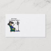 De Humor van de opvlieging Visitekaartje (Achterkant)