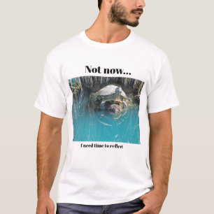 De Humor van de schildpad moet het Diermeer weersp T-shirt