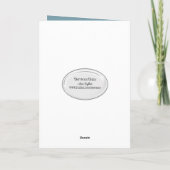 De humor van de Verjaardag van de familie Kaart (Achterkant)