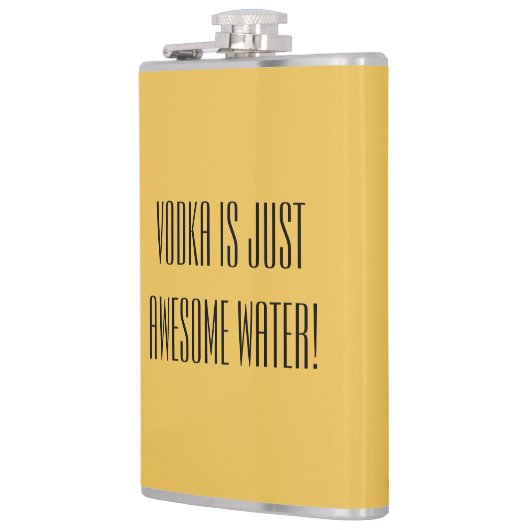 De Humor van de wodka Heupfles (Links)