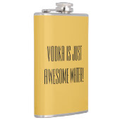 De Humor van de wodka Heupfles (Rechts)