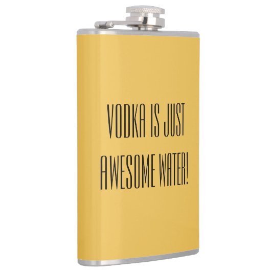 De Humor van de wodka Heupfles (Rechts)