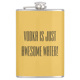 De Humor van de wodka Heupfles