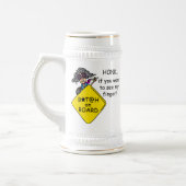 De Humor van de Woede van de weg Bierpul (Links)