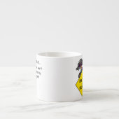 De Humor van de Woede van de weg Espresso Kop (Voorkant)