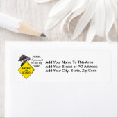 De Humor van de Woede van de weg Etiket (Insitu)