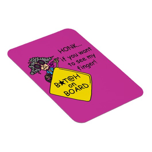 De Humor van de Woede van de weg Magneet (Rechterzijde)