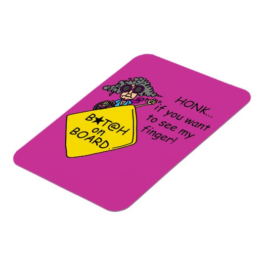 De Humor van de Woede van de weg Magneet (Linkerzijde)