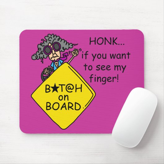 De Humor van de Woede van de weg Muismat (Met muis)