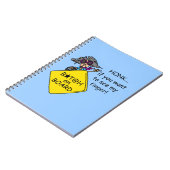 De Humor van de Woede van de weg Notitieboek (Linkerzijde)