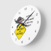 De Humor van de Woede van de weg Ronde Klok (Hoek)