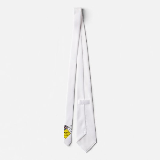 De Humor van de Woede van de weg Stropdas (Achterkant)