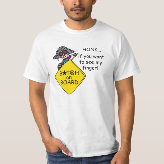 De Humor van de Woede van de weg T-shirt (Voorkant)