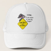 De Humor van de Woede van de weg Trucker Pet (Voorkant)