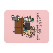 De Humor van het Leven van de download Magneet (Horizontaal)