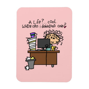 De Humor van het Leven van de download Magneet