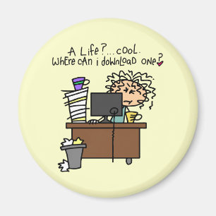 De Humor van het Leven van de download Magneet