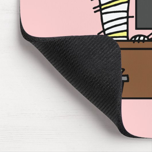 De Humor van het Leven van de download Muismat (Hoek)